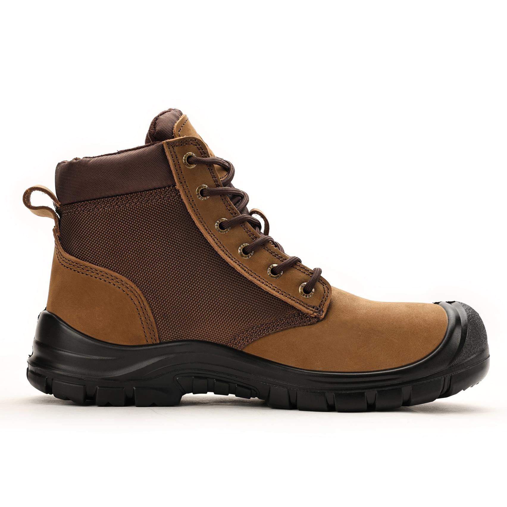 Oxford Cloth Nubuck Leather Boot
