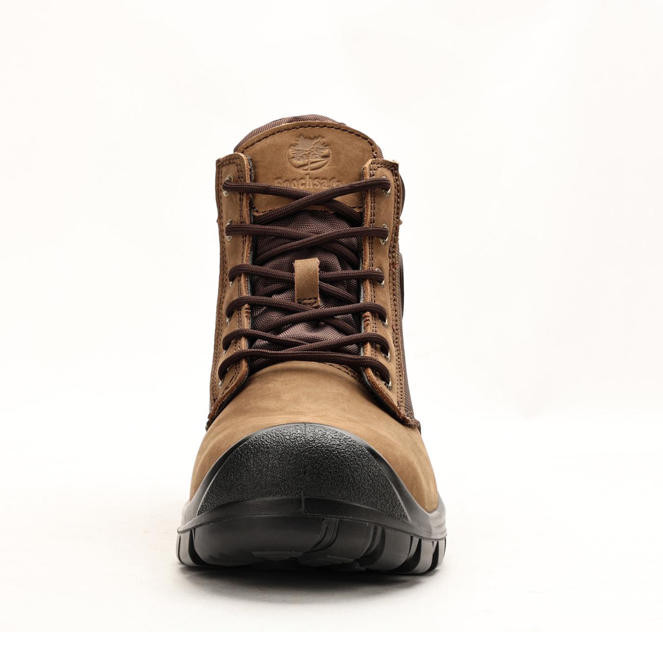 Oxford Cloth Nubuck Leather Boot