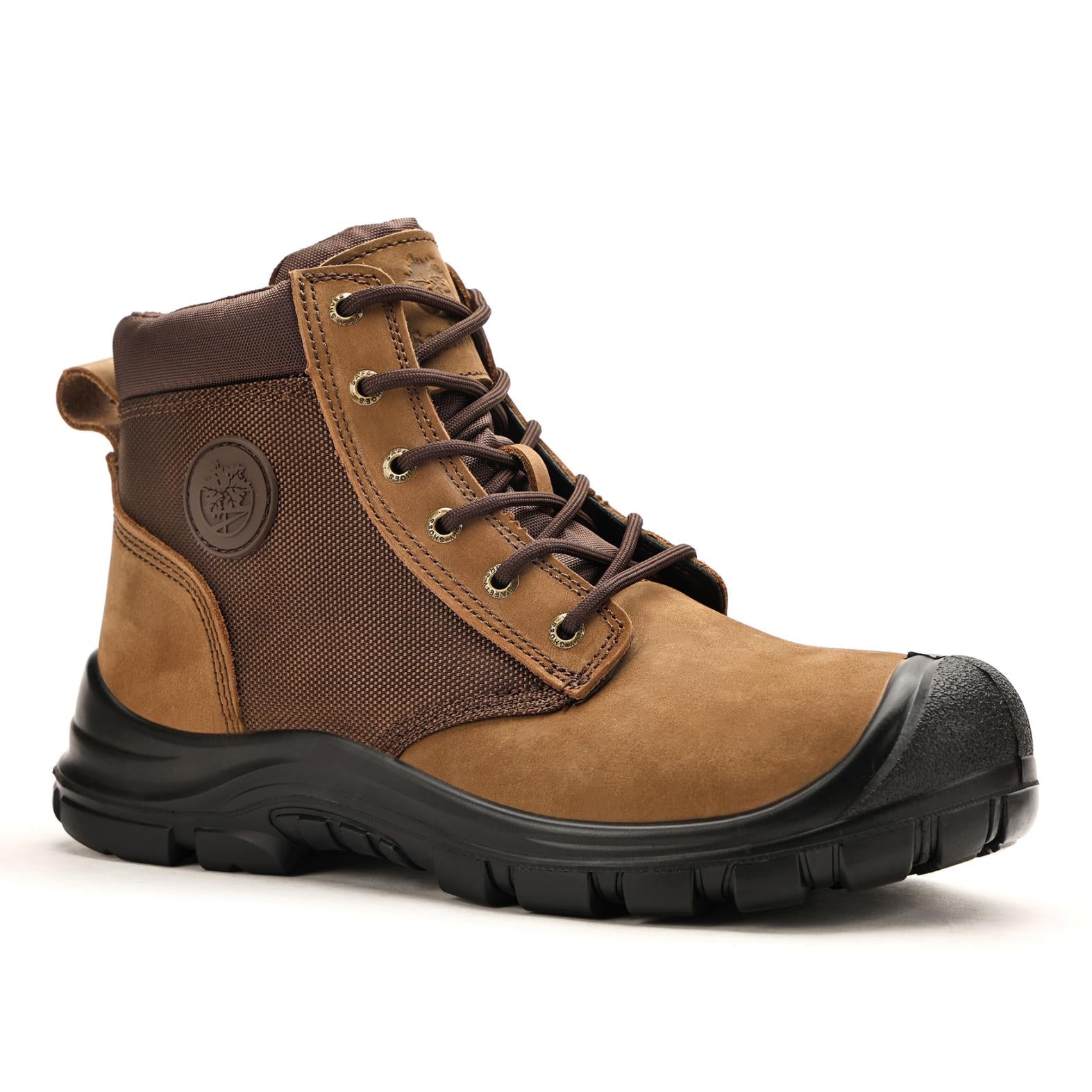 Oxford Cloth Nubuck Leather Boot