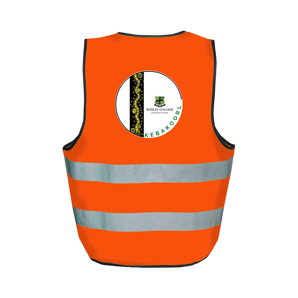 Safety Vest Adult Size Printed Logo