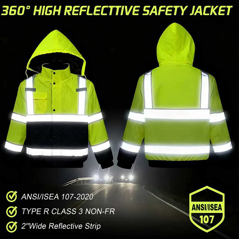 Jacket Waterproof Hood Reflective Tape - All Weather