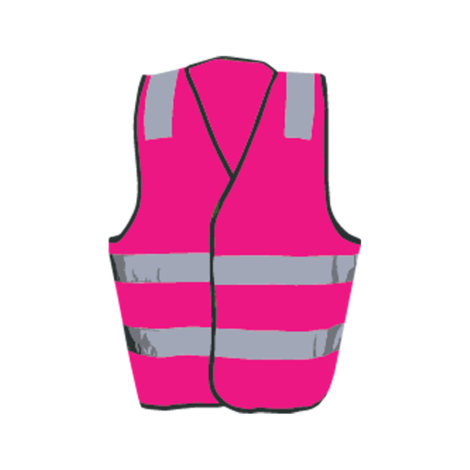 VEST-3Tape-Adult-Pink